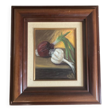 Tableau nature morte signé
