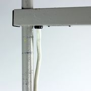 Lampadaire en métal, Tchécoslovaquie des années 1950