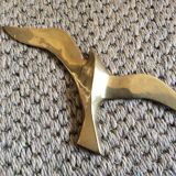 3 brass seagulls