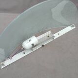 Drimmer Half-Moon Wall Lamp in worked glass 40 cm