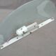 Drimmer Half-Moon Wall Lamp in worked glass 40 cm