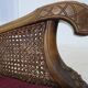 1930s, Danish armchair, furniture velour, ash wood.