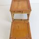 1950s Mid-Century French Bamboo and Wood Plant Pedestals, Hand-Crafted