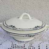 Vegetable or small soup pot salins model saussure a.b. iron earth,