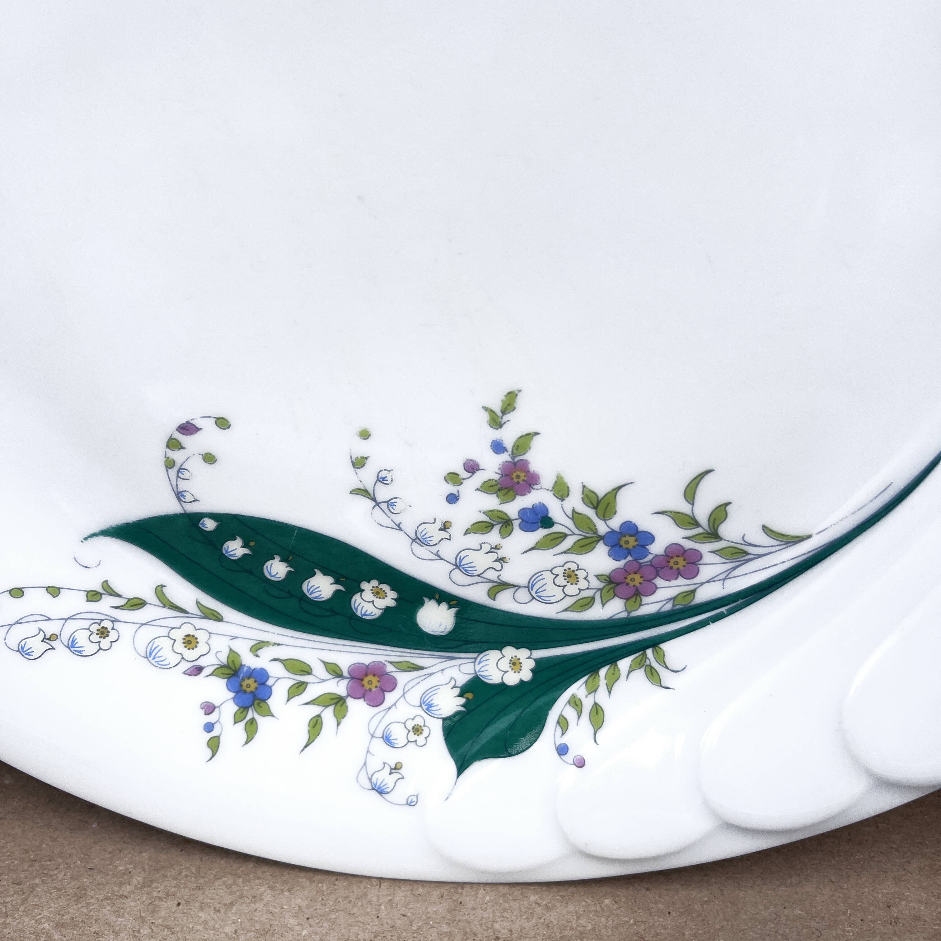 Porcelain breakfast set Wawel, Poland 1980s - set of 4