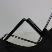 Seventies leather grasshopper lounge object by Sonja Wasseur