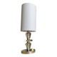Vintage lamp in crystal and chrome French manufacture PL Shade