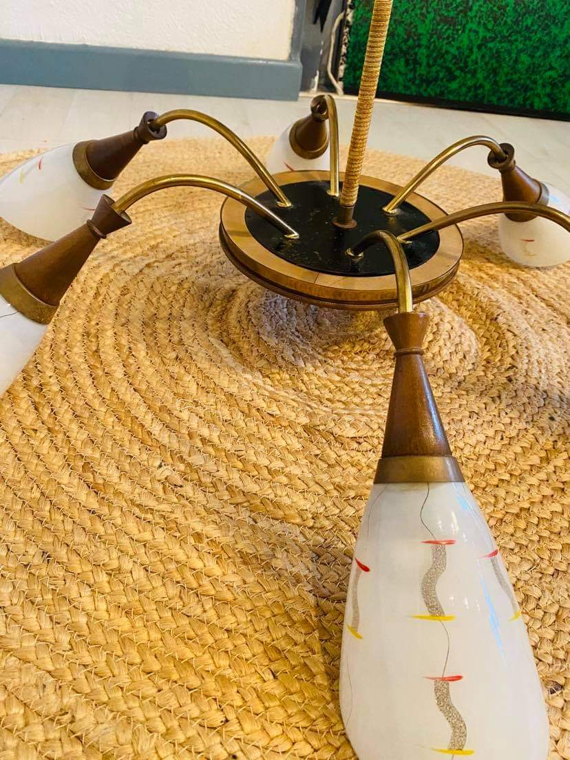 Vintage 70s vintage chandelier