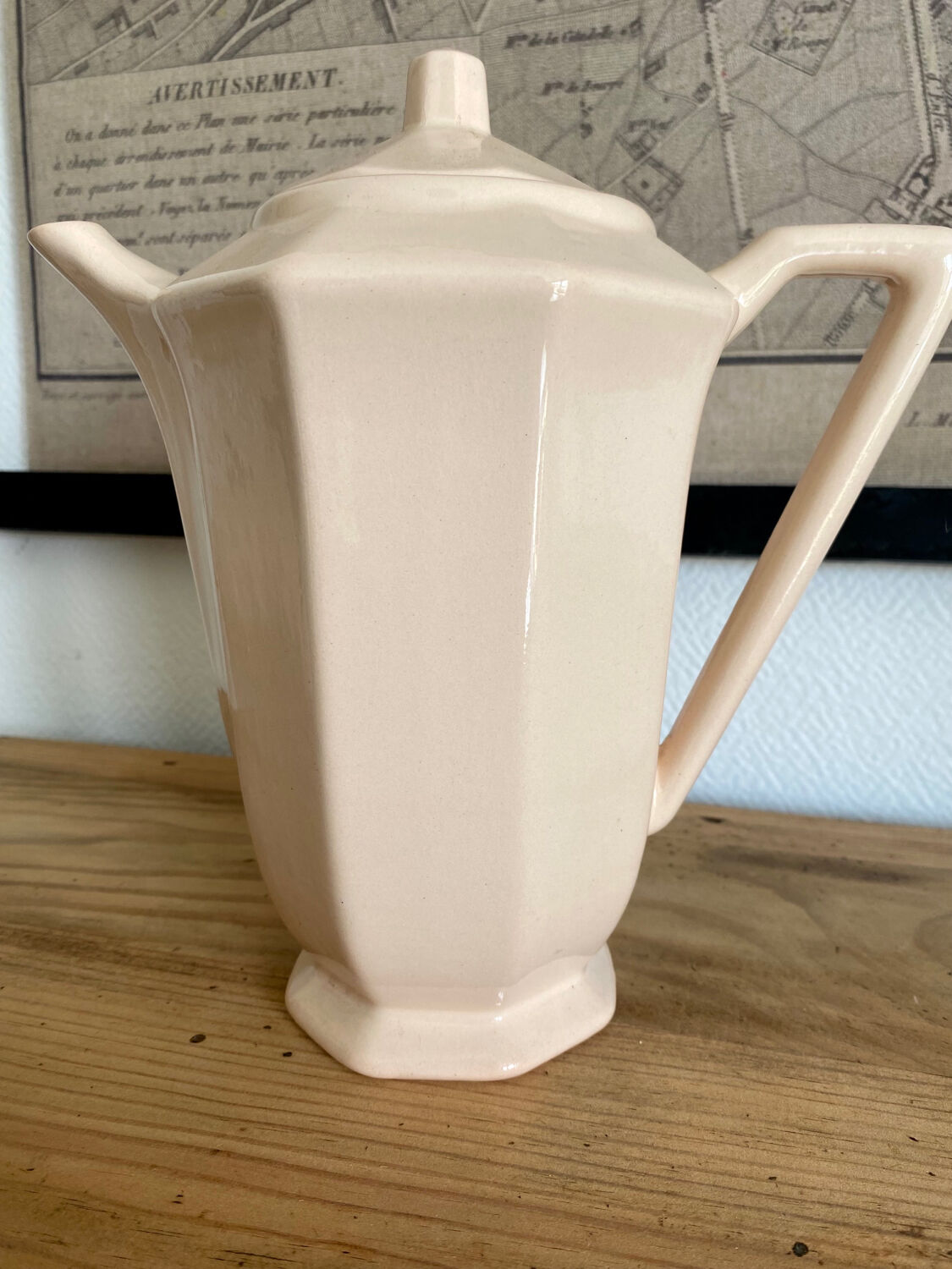 Art Deco teapot Digoin