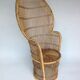 Emmanuelle armchair in rattan