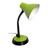 Petite lampe flexible verte pomme 80s