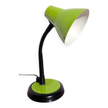 Small flexible green apple lamp 80s