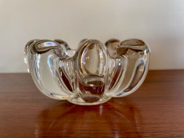 Crystal ashtray pierre d'avesn, 1950