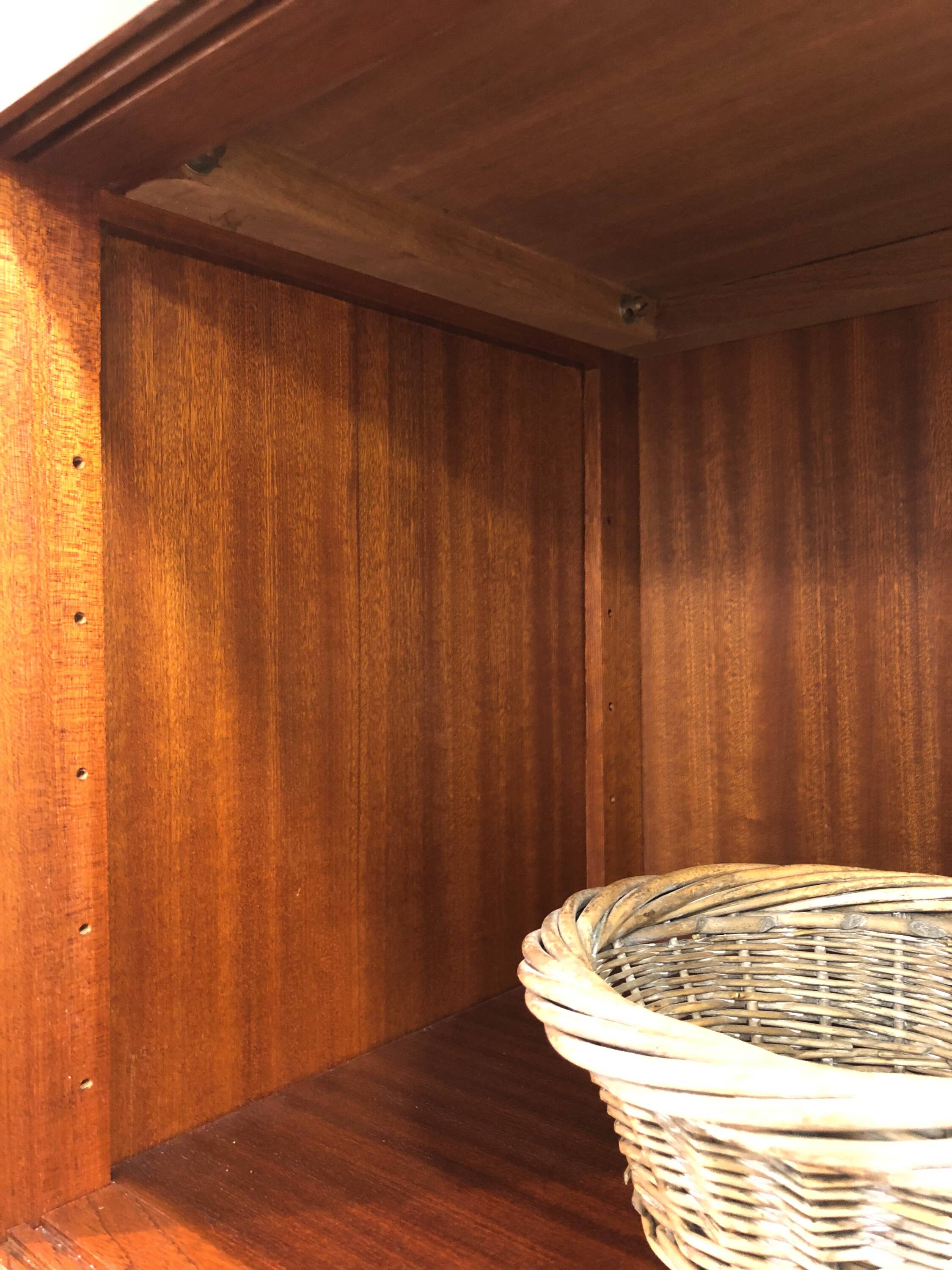 1970s teak bookcase