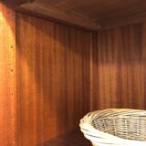 1970s teak bookcase