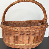 Vintage wicker basket