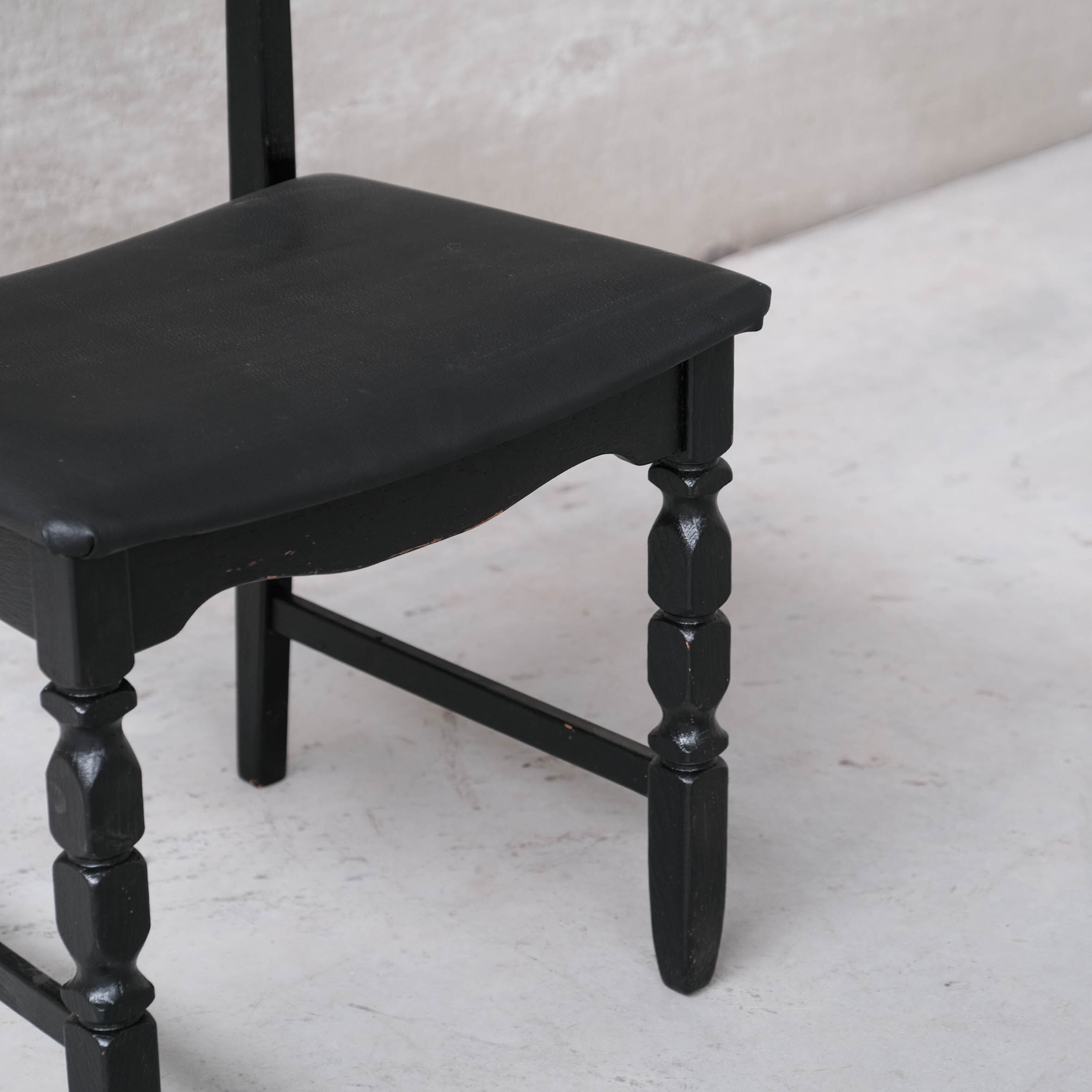 Oak Danish Dining Chairs production Nyrup Mobelfabrik