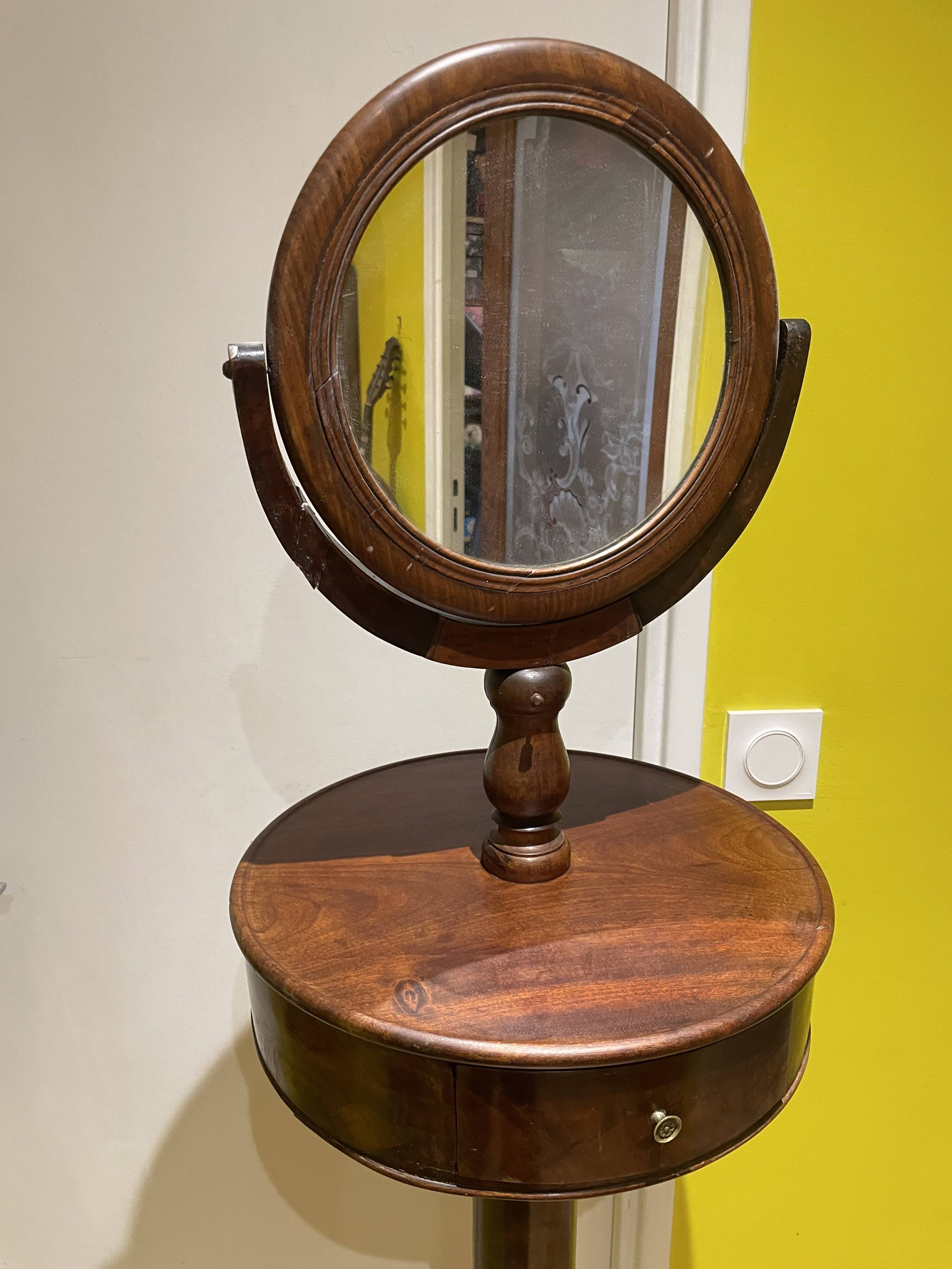Late 19th century barber's cabinet