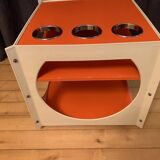 Space Age mobile bar table, 1970s