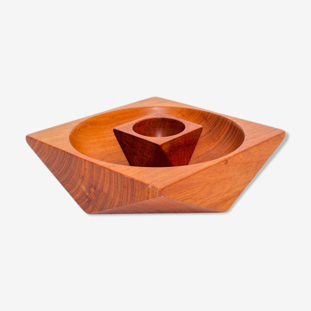 Teak bowls by Sweden 1950s