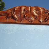 Art Deco sideboard with 2 cabinets and mirror