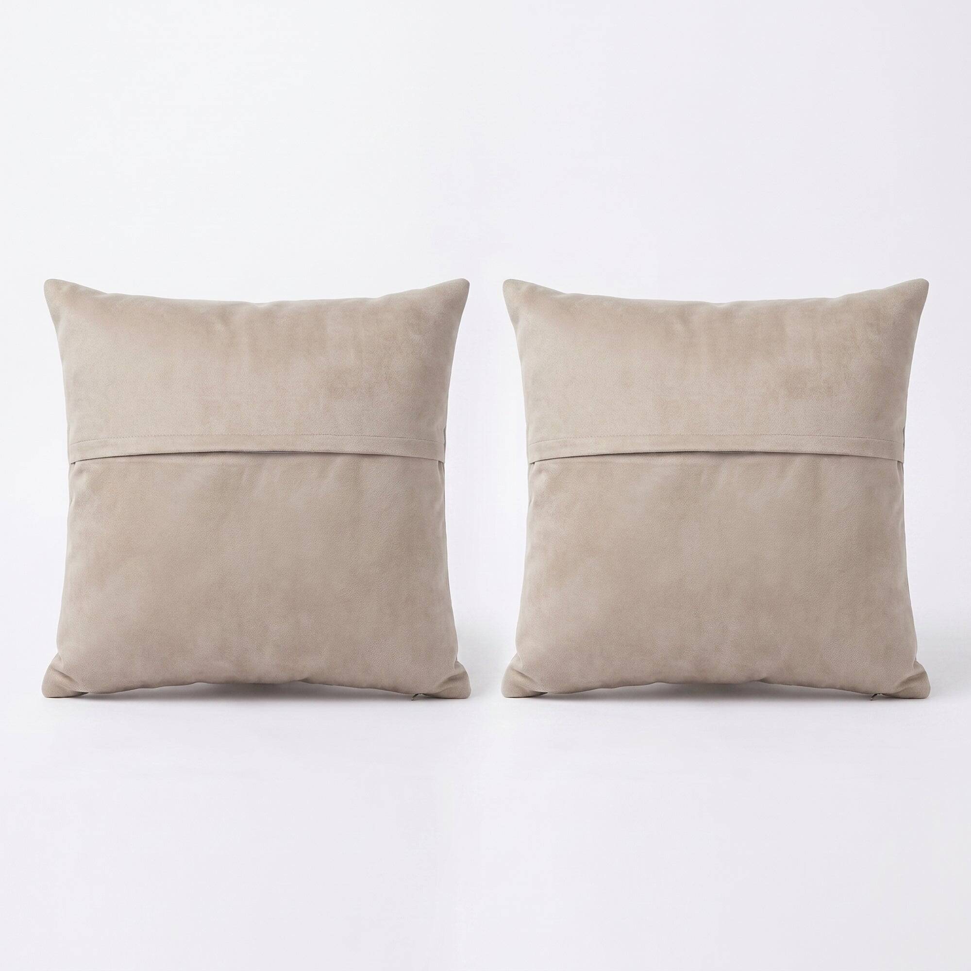 Set of 2 vintage kilim cushion covers 61x61 cm