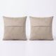 Set of 2 vintage kilim cushion covers 61x61 cm