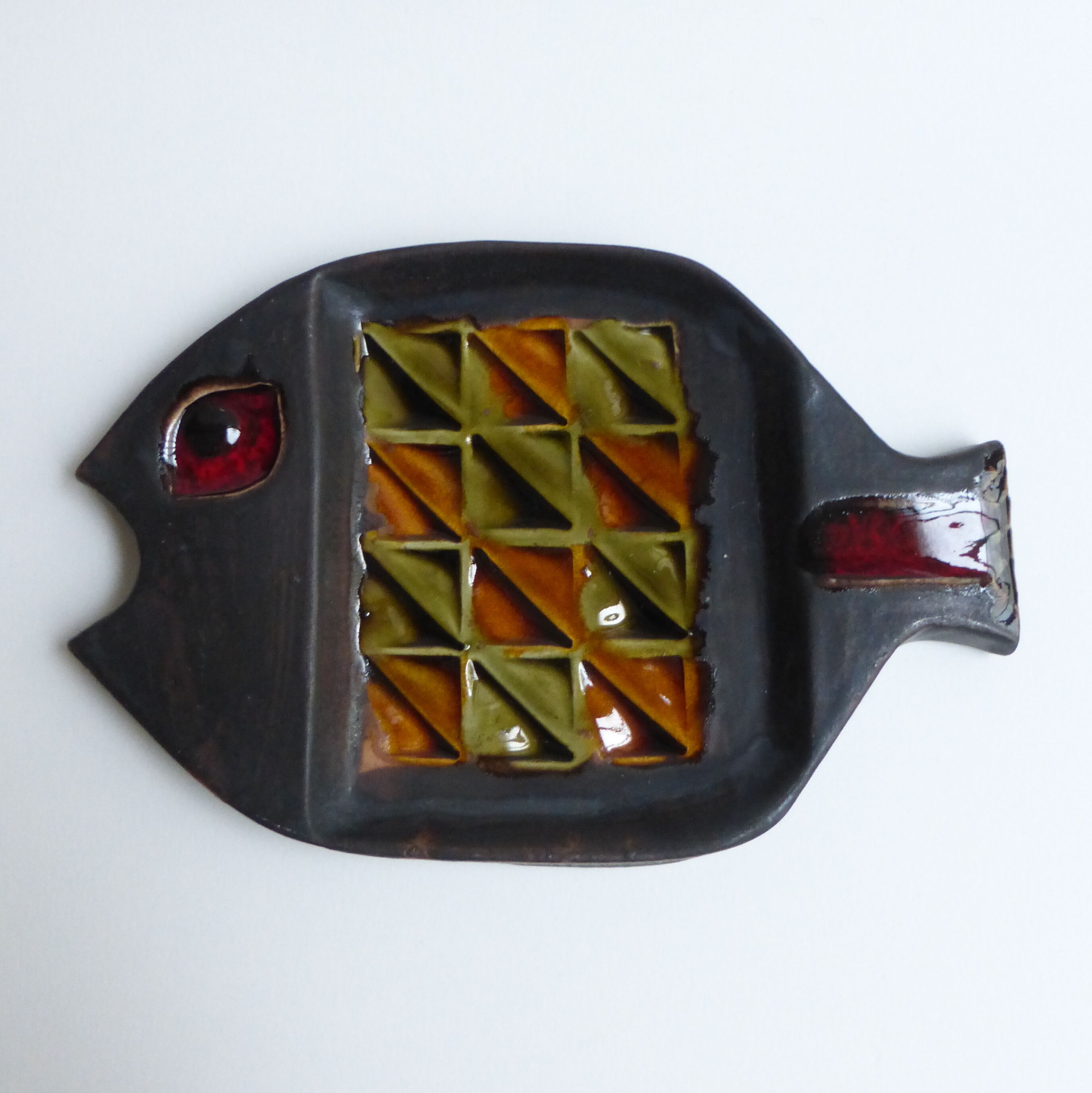Italian ceramic pocket Federico Fabbrini 1960's