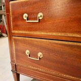 Mahogany commode/storage unit 1900 louis xvi style
