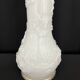 Vase "with Ivy Garland" in white opaline glass, attributed to Bacca.