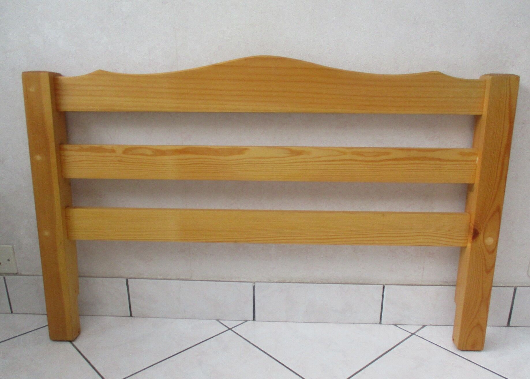 Two pine headboards