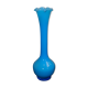 Blue vintage opaline vase