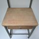 Bedside of boarding school wood vintage metal 50 s