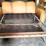 Vintage convertible moustache club sofa