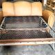 Vintage convertible moustache club sofa