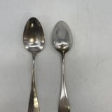 Set of 2 soup spoons and 2 lunch forks.