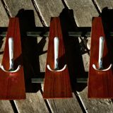 Coat rack with 5 hangers