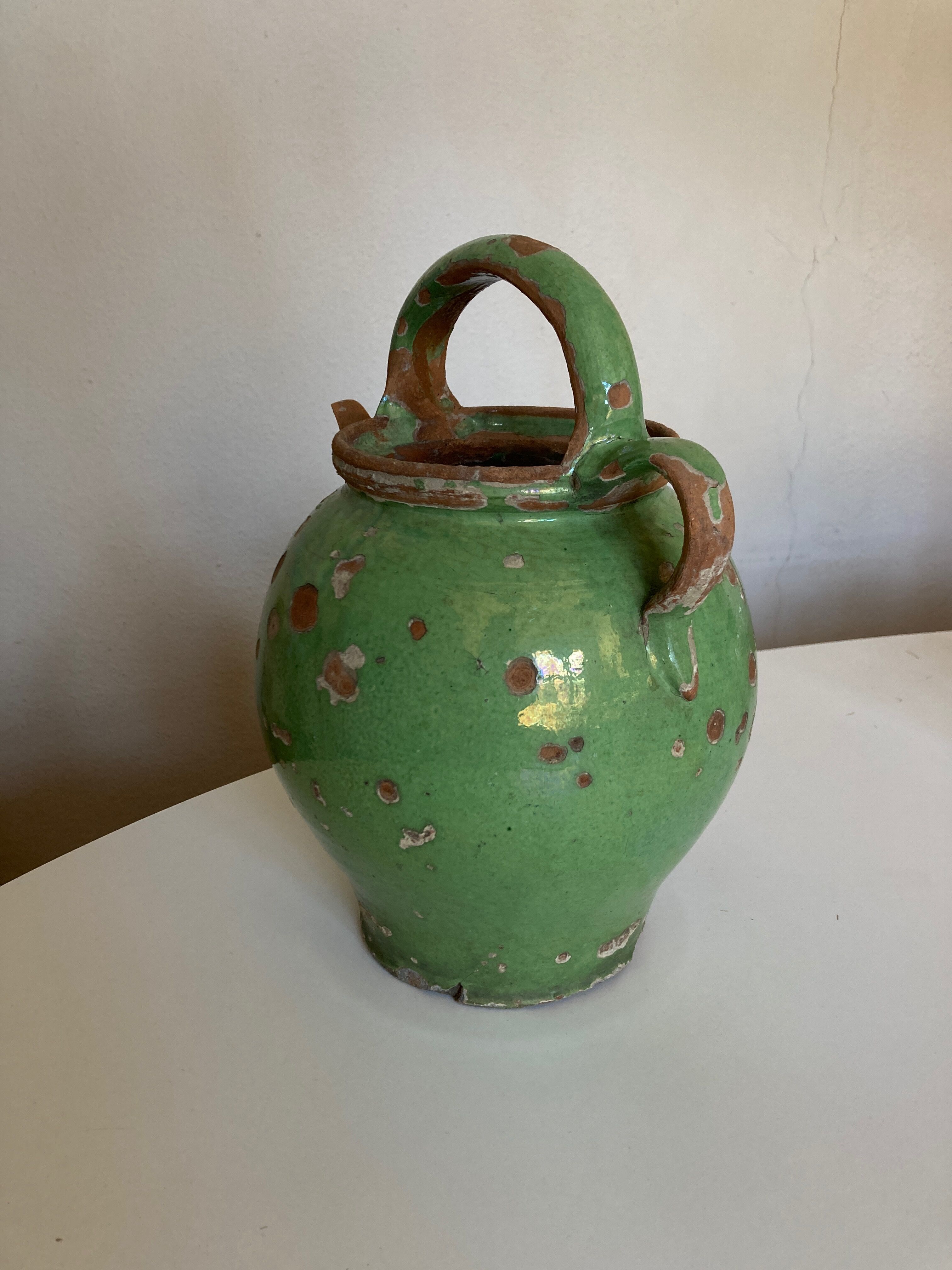 Jarre terre vernissée de Dieulefit 1950
