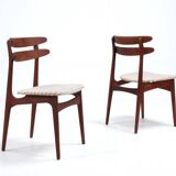 5x Teak Dining Chairs by Johannes Andersen for Bramin