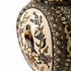 Paire de vases balustres en majolique de 1885 signés Gerbing & Stephan