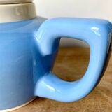 Cafetière ancienne Digoin bleu ciel