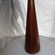 Vintage hanging in opaline glass and teak - 1960s