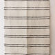 White carpet & black lines - Berber inspiration - 140 x 200 cm