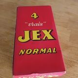 Boîte publicitaire cartonnée " JEX " 1950