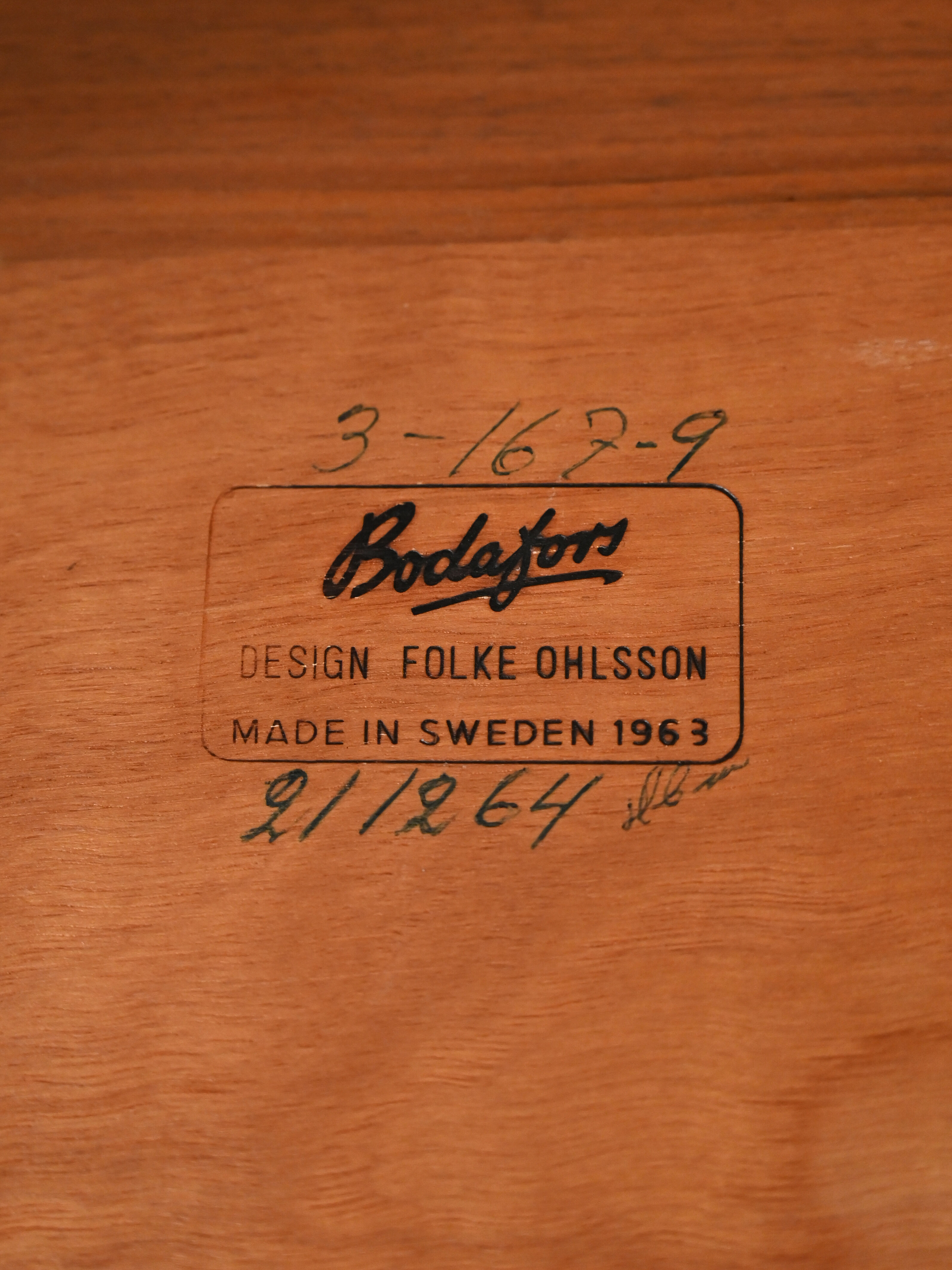 Coffee table by Folke Ohlsson for Bodafors