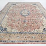 Classic Red & Blue Oversize Vintage Rug, 310x404Cm