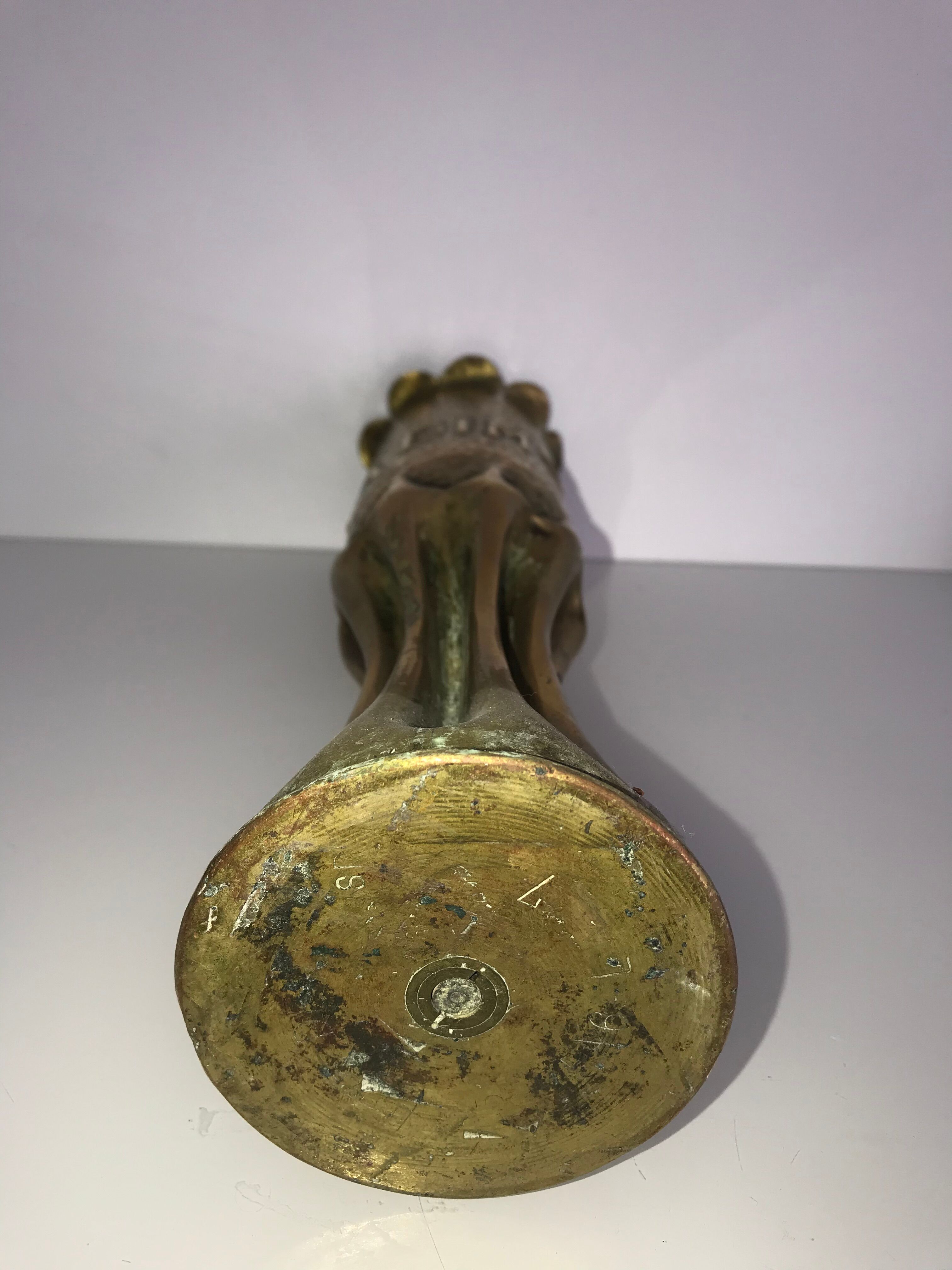 Brass vase