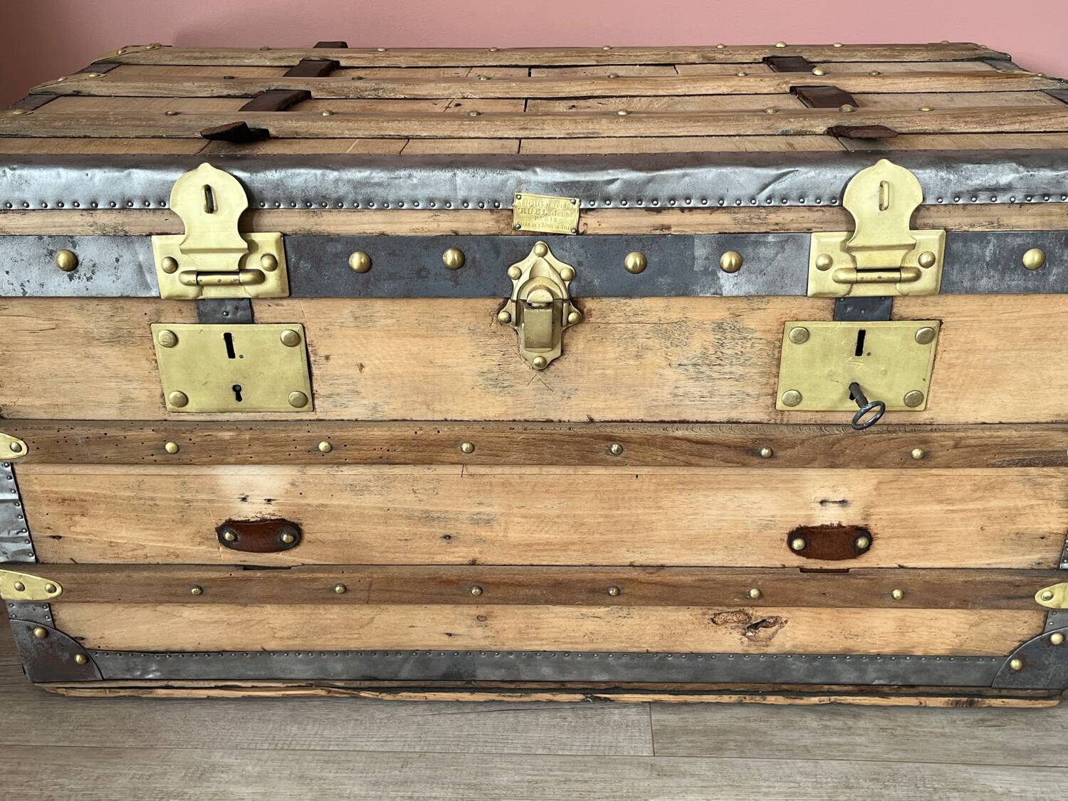Wooden trunk