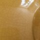 Yellow enameled ceramic lampshade (real color brighter than in photos)