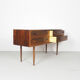 Hundevad Rosewood chest of drawers on high legs, 1960's